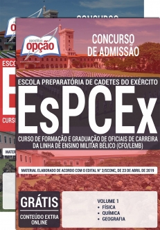 Concurso EsPCEx 2019-OFICIAL DE CARREIRA